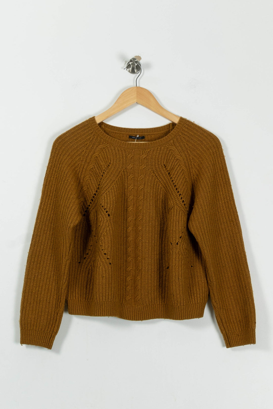 Pull Marron - Taille M/38 de la marque IKKS | PARAD95064 - Vendu par Paradigme - Image 2