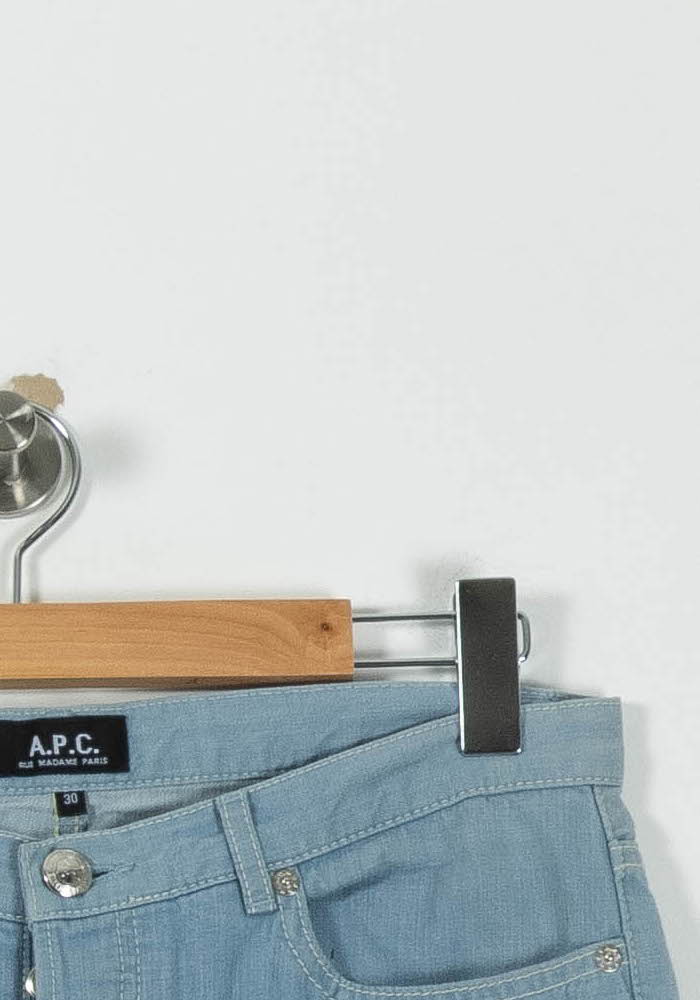 Jean Bleu - Taille L/40 de la marque A.P.C. | PARAD95069 - Vendu par Paradigme - Image 3