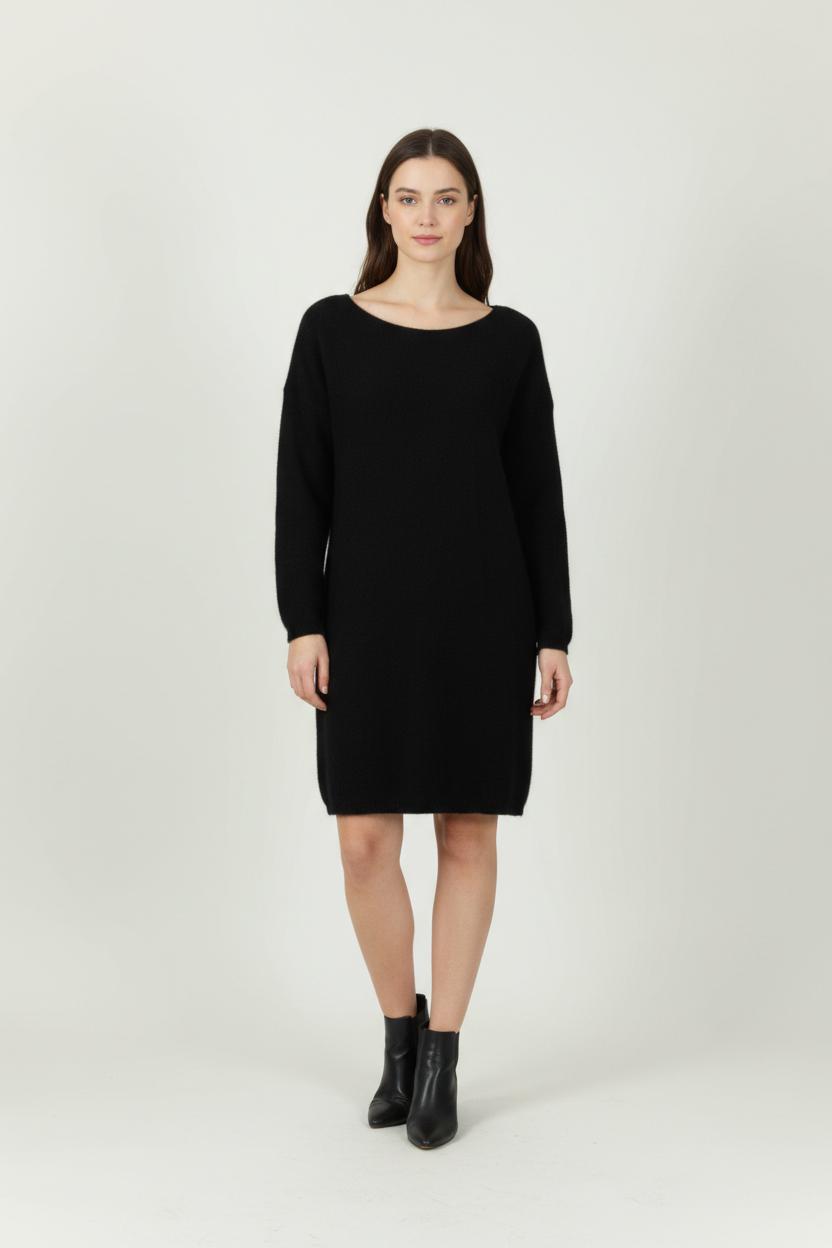 Robe Pull Noire - Taille L/40 de la marque Des petits hauts | PARAD95073 - Vendu par Paradigme - Image 1