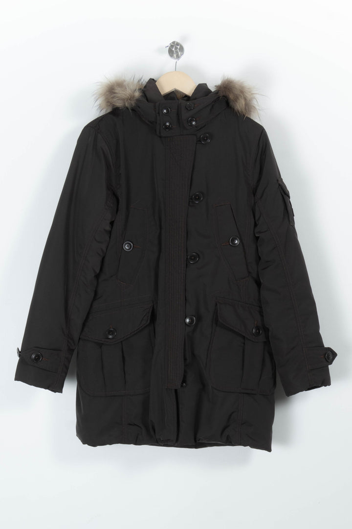 Parka Marron - Taille XL/42 de la marque Aigle | PARAD95074 - Vendu par Paradigme - Image 2