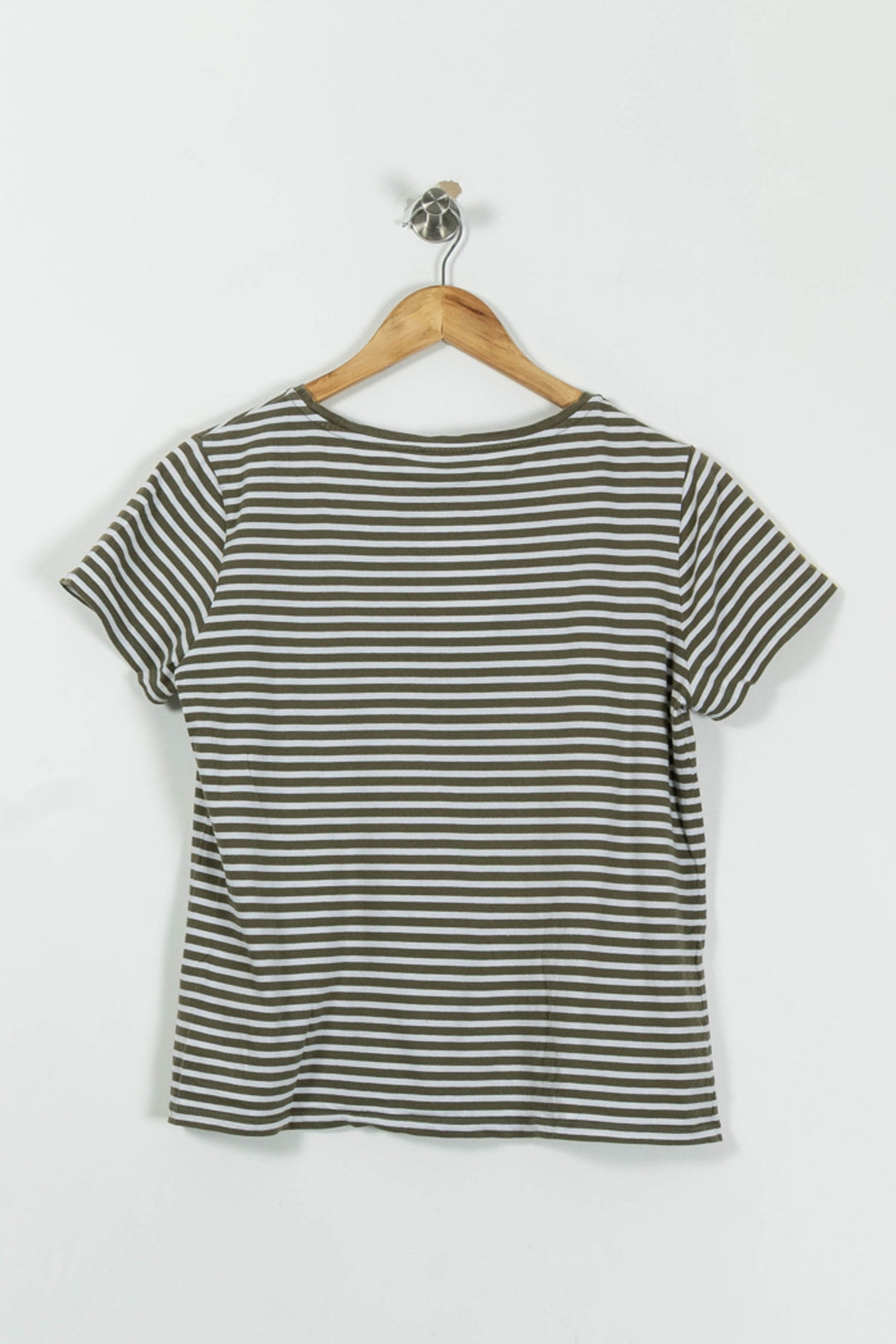 Tee-shirt Vert et Blanc - Taille L/40 de la marque Caroll | PARAD95079 - Vendu par Paradigme - Image 4