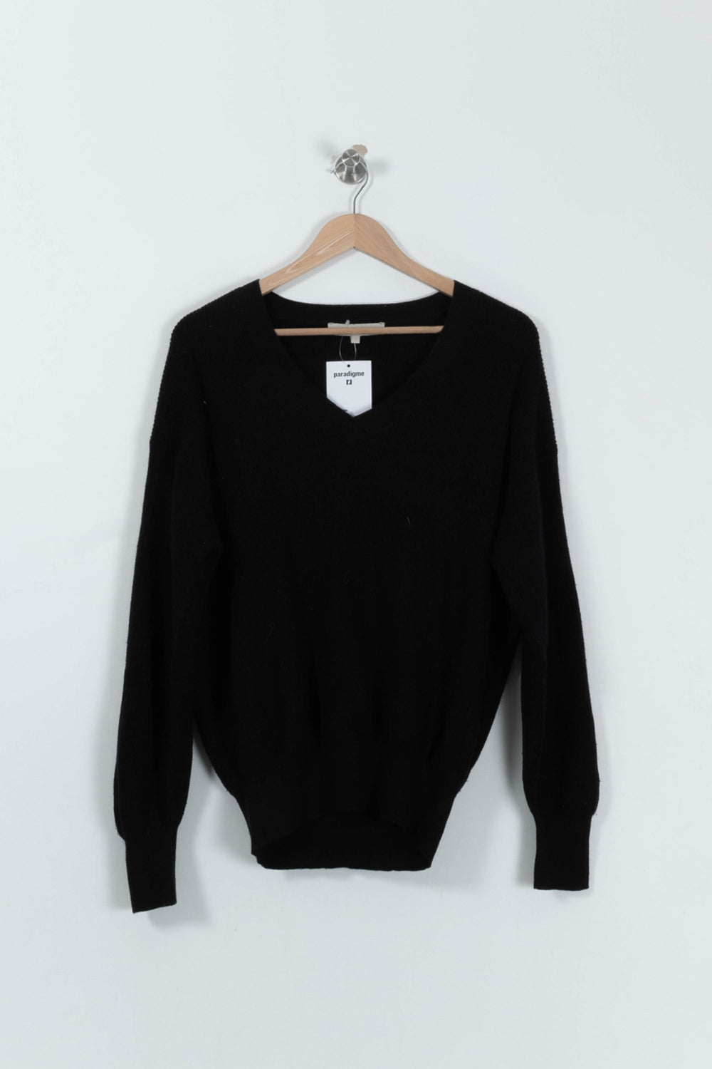Pull Noir - Taille L/40 de la marque Vanessa Bruno | PARAD95086 - Vendu par Paradigme - Image 2