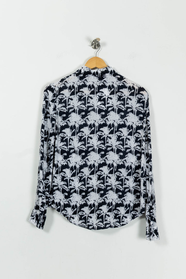 Chemise Bleu et Blanche - Taille XS/34 de la marque Samsoe Samsoe | PARAD95087 - Vendu par Paradigme - Image 4