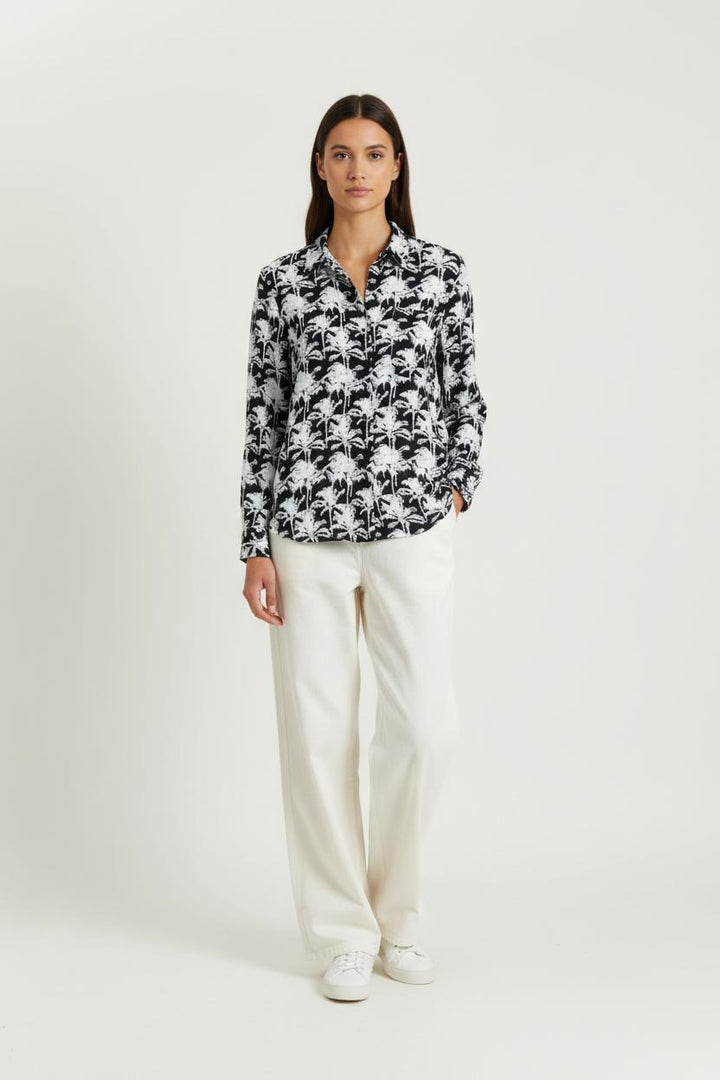 Chemise Bleu et Blanche - Taille XS/34 de la marque Samsoe Samsoe | PARAD95087 - Vendu par Paradigme - Image 1