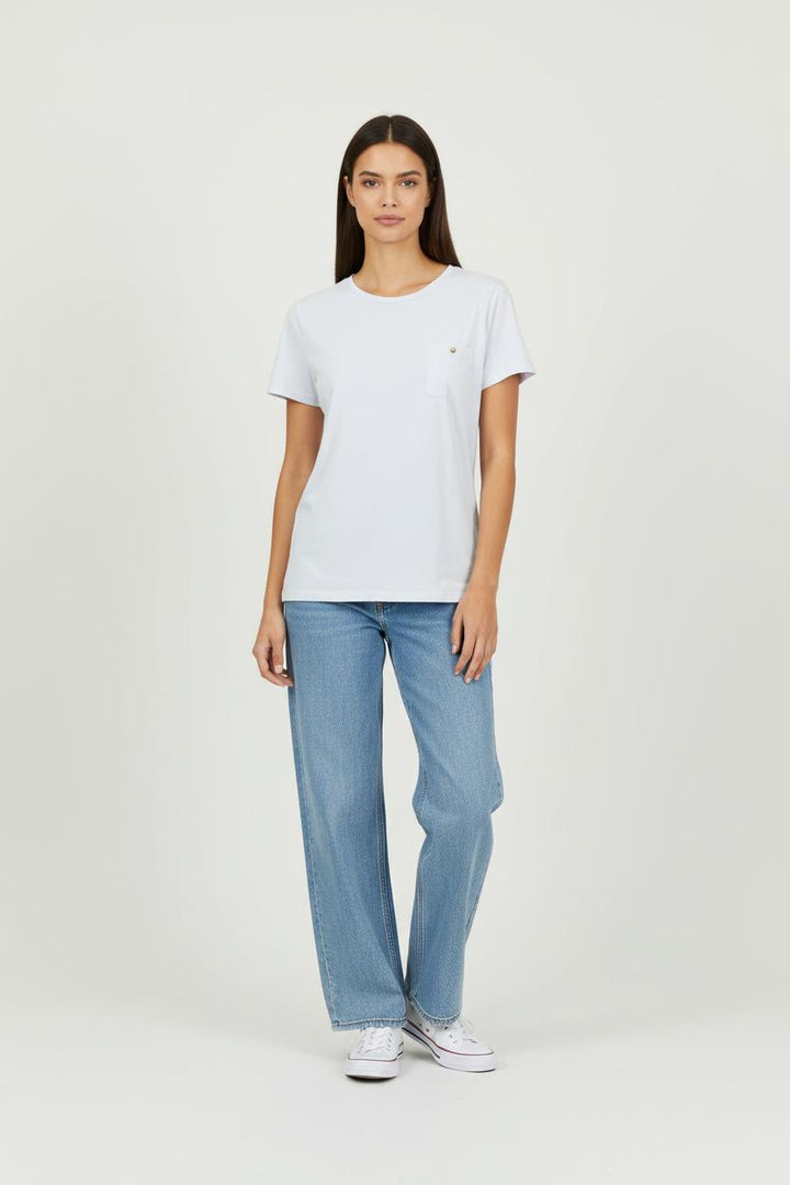 Tee-shirt Blanc - Taille L/40 de la marque Caroll | PARAD95088 - Vendu par Paradigme - Image 1