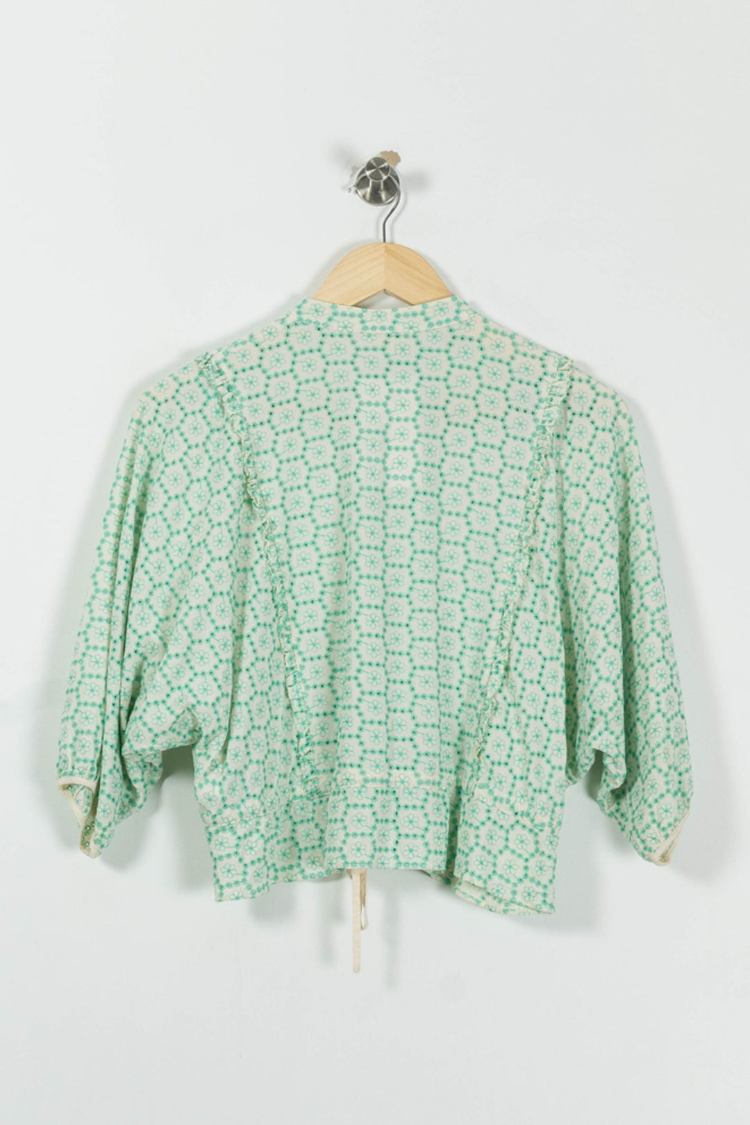 Blouse Verte - Taille XS/34 de la marque Bellerose | PARAD95092 - Vendu par Paradigme - Image 4