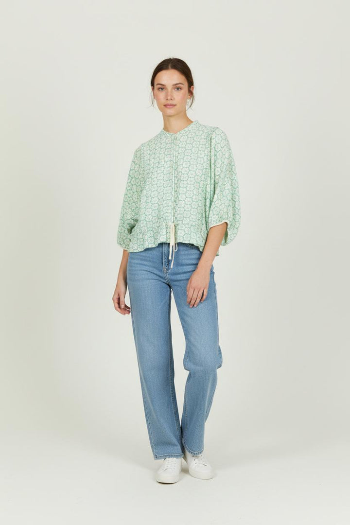 Blouse Verte - Taille XS/34 de la marque Bellerose | PARAD95092 - Vendu par Paradigme - Image 1