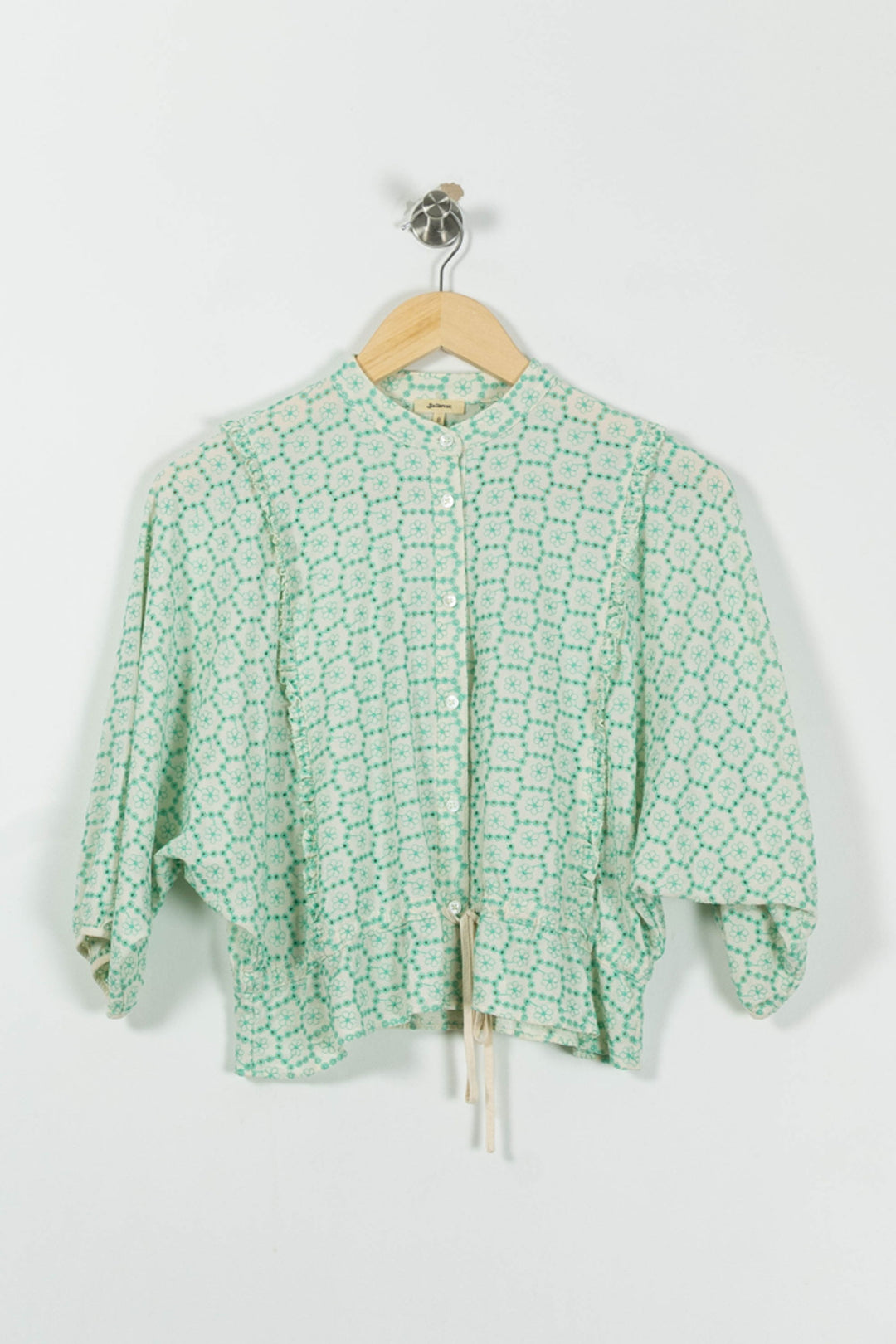 Blouse Verte - Taille XS/34 de la marque Bellerose | PARAD95092 - Vendu par Paradigme - Image 2