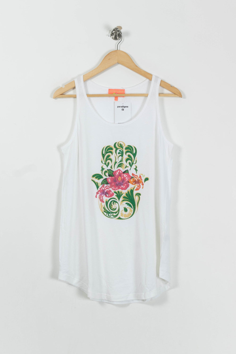 Débardeur Blanc - Taille S/36 de la marque Manoush | PARAD95093 - Vendu par Paradigme - Image 2