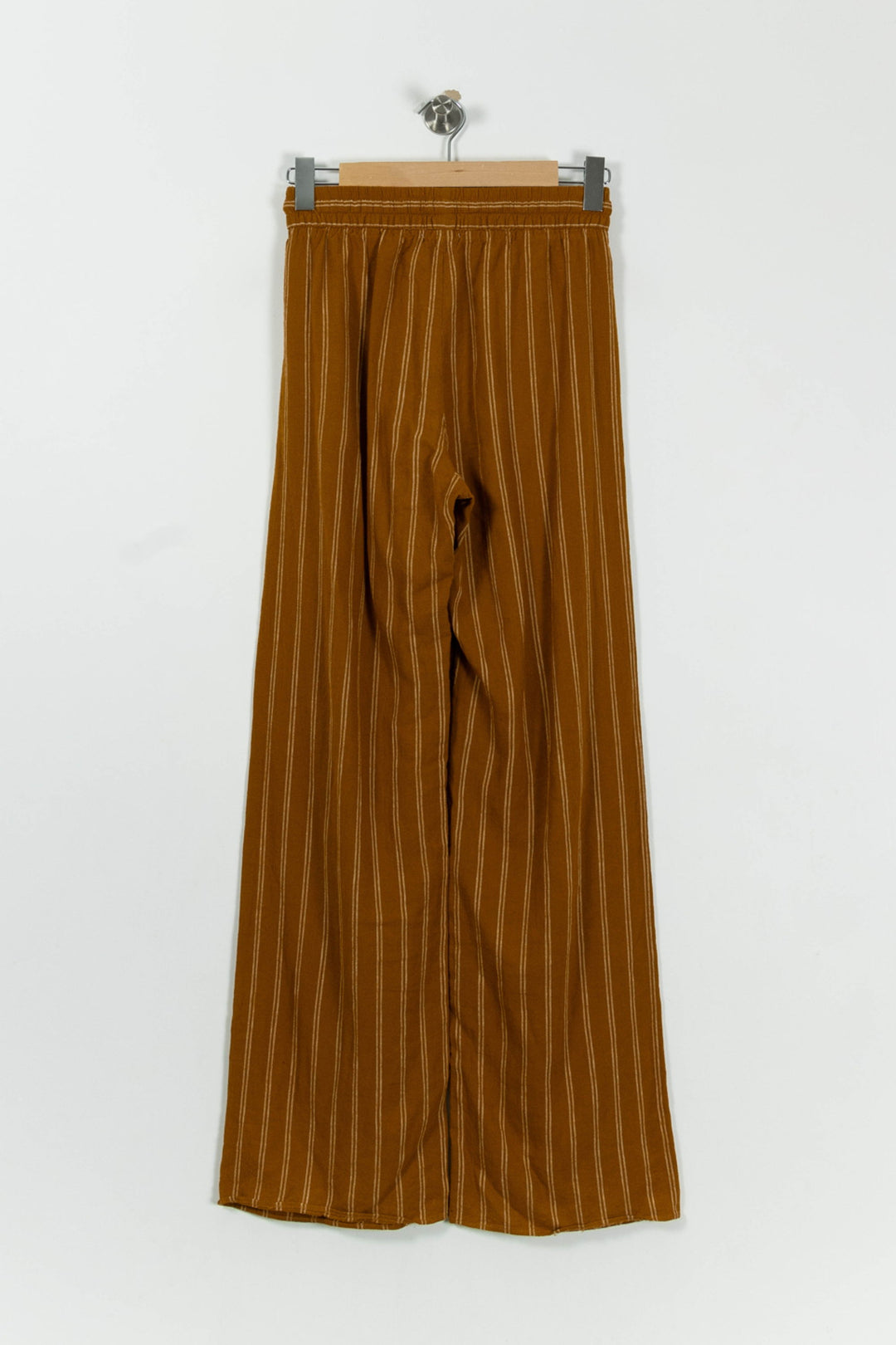 Pantalon Large Marron à Rayures - Taille XS/34 de la marque Labdip | PARAD95099 - Vendu par Paradigme - Image 4