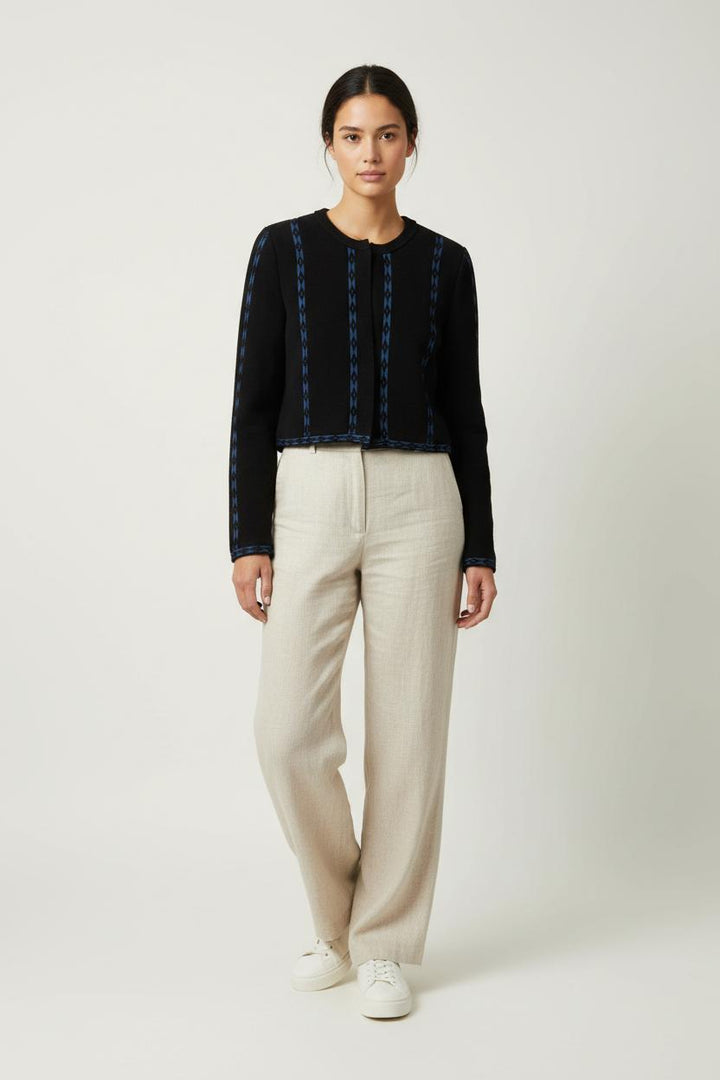 Gilet Noir et Bleu - Taille M/38 de la marque Maje | PARAD95134 - Vendu par Paradigme - Image 1