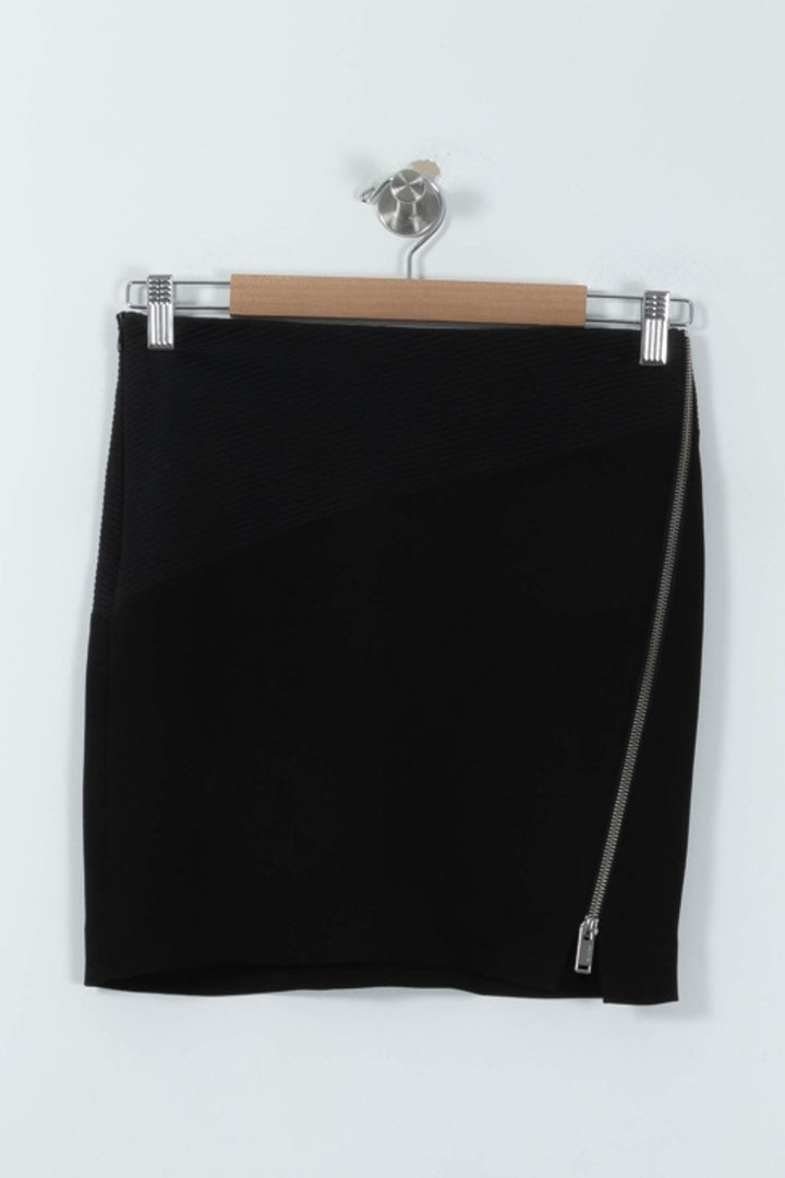 Jupe Courte Noire - Taille XS/34 de la marque IKKS | PARAD95137 - Vendu par Paradigme - Image 2
