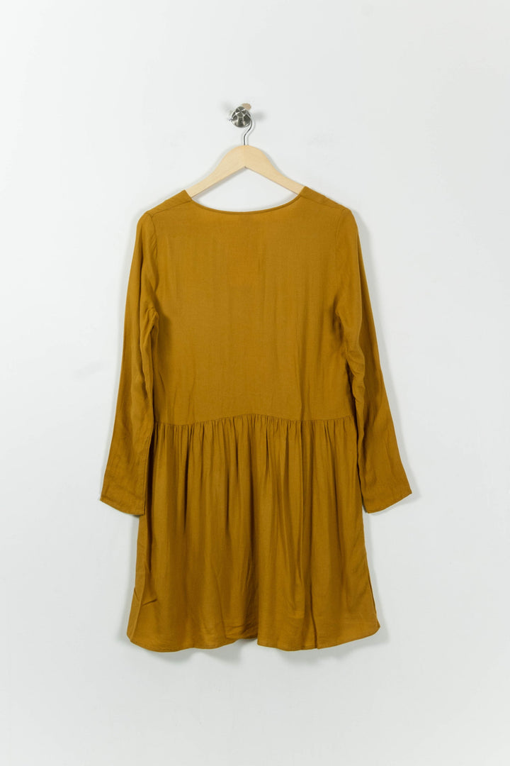 Robe Courte Jaune - Taille S/36 de la marque Des petits hauts | PARAD95139 - Vendu par Paradigme - Image 4