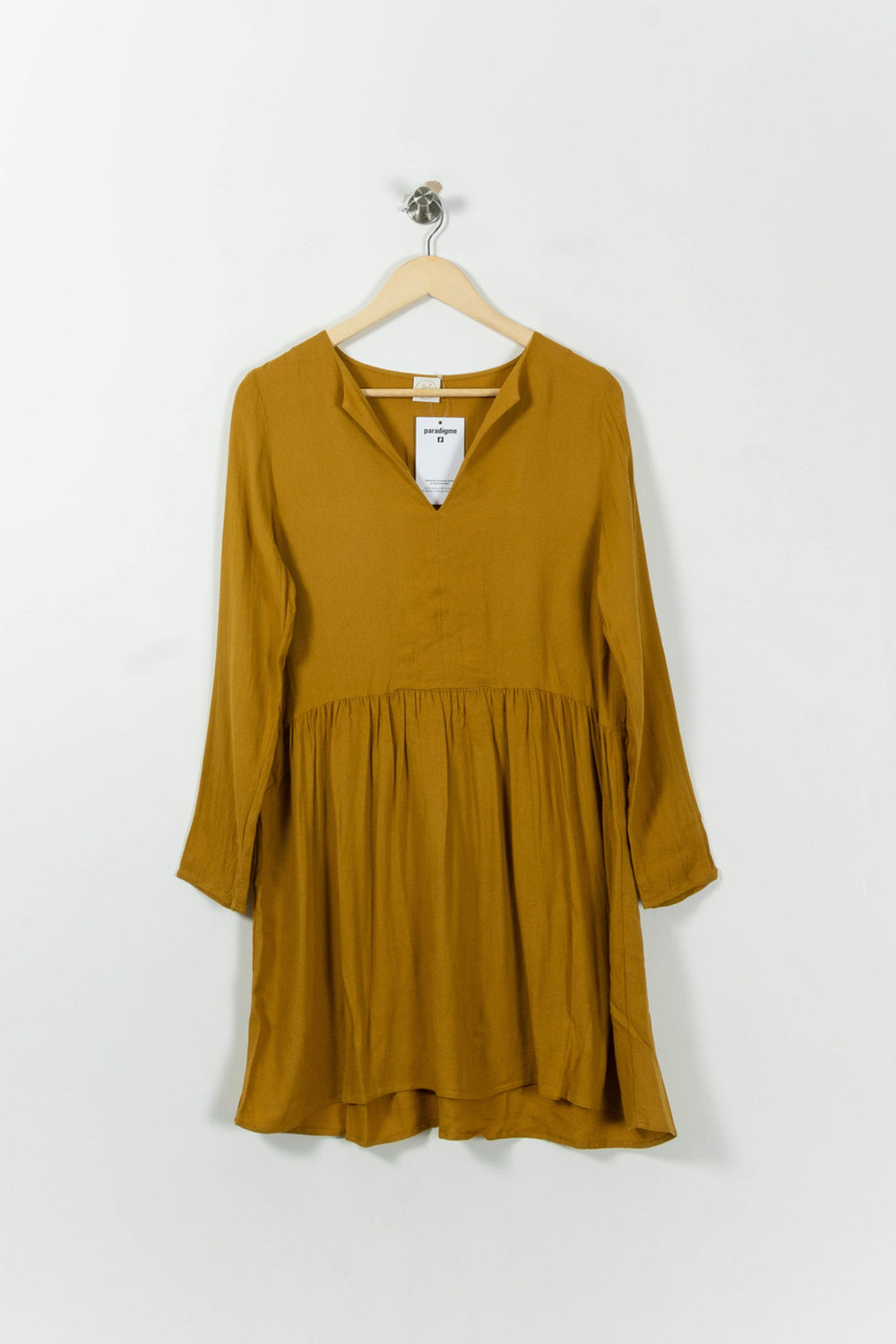 Robe Courte Jaune - Taille S/36 de la marque Des petits hauts | PARAD95139 - Vendu par Paradigme - Image 2