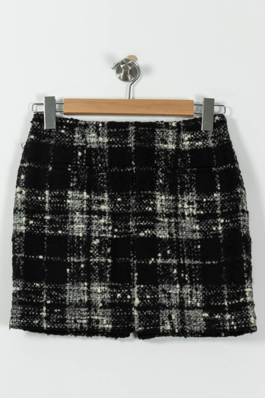 Jupe Courte Noire et Blanche - Taille S/36 de la marque The Kooples | PARAD95142 - Vendu par Paradigme - Image 4