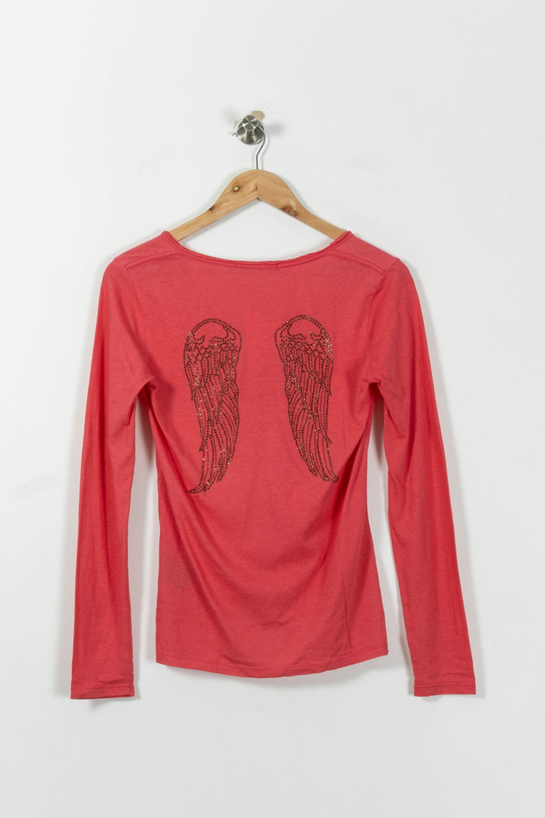 T-shirt Manches Longues Rose - Taille S/36 de la marque Bérénice | PARAD95152 - Vendu par Paradigme - Image 4