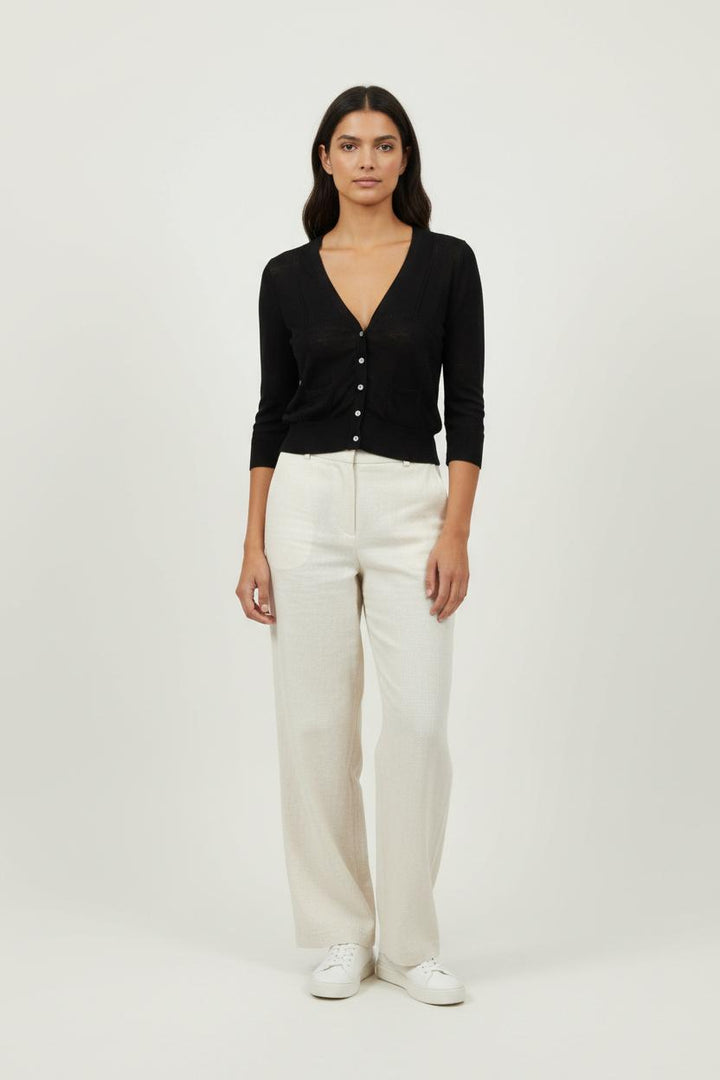 Cardigan Noir - Taille S/36 de la marque Stella Forest | PARAD95191 - Vendu par Paradigme - Image 1