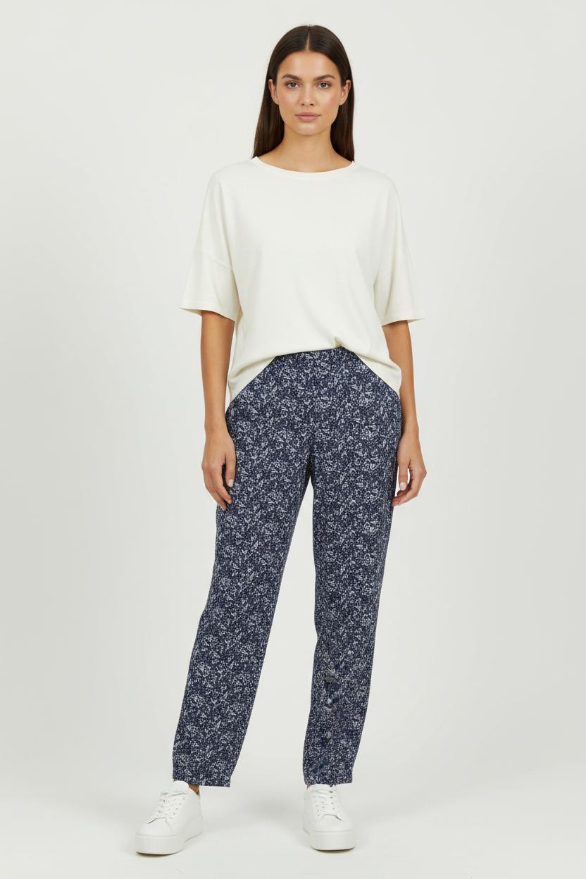 Pantalon Bleu et Blanc - Taille M/38 de la marque Marie Sixtine | PARAD95193 - Vendu par Paradigme - Image 1