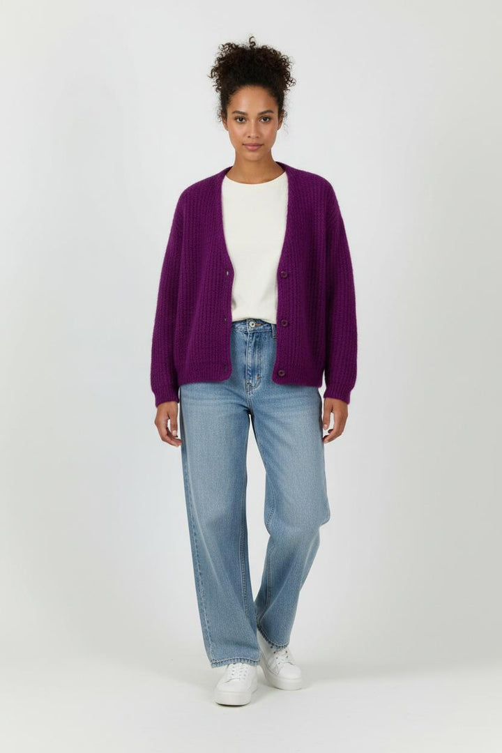 Cardigan Violet - Taille S/36 de la marque Des petits hauts | PARAD95198 - Vendu par Paradigme - Image 1