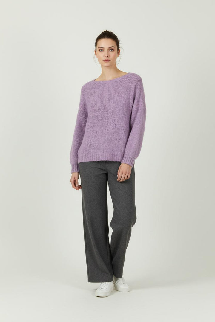 Pull Violet - Taille S/36 de la marque Maje | PARAD95201 - Vendu par Paradigme - Image 1