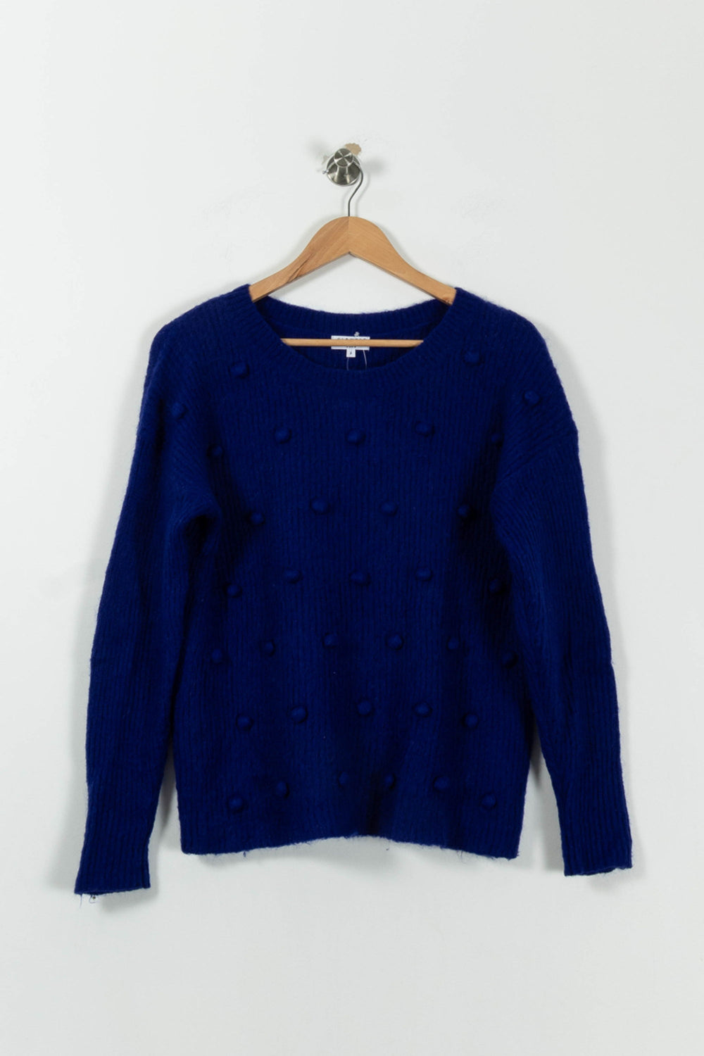 Pull Bleu - Taille M/38 de la marque Claudie Pierlot | PARAD95202 - Vendu par Paradigme - Image 2