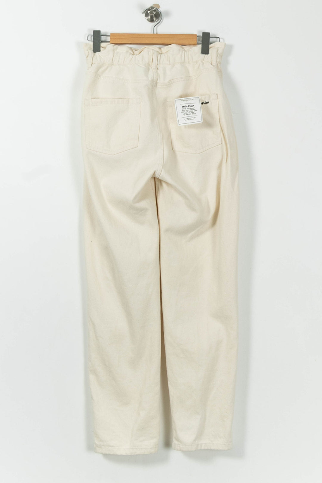 Jean Beige - Taille M/38 de la marque Bérénice | PARAD95213 - Vendu par Paradigme - Image 4