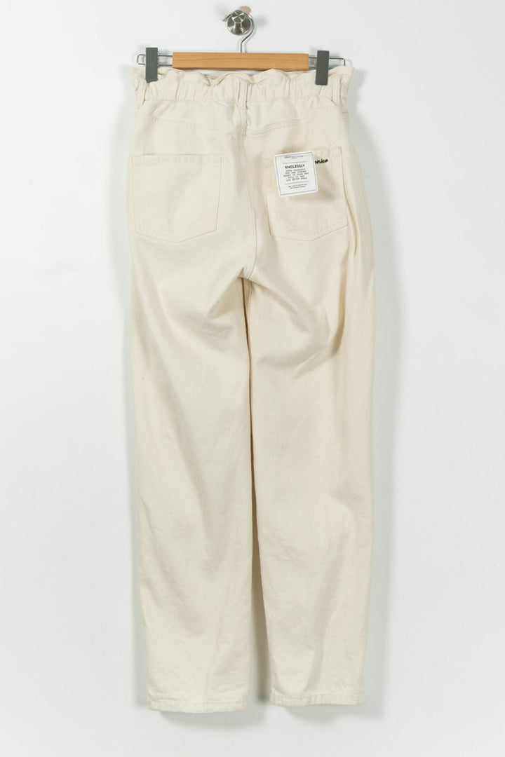 Jean Beige - Taille M/38 de la marque Bérénice | PARAD95213 - Vendu par Paradigme - Image 4