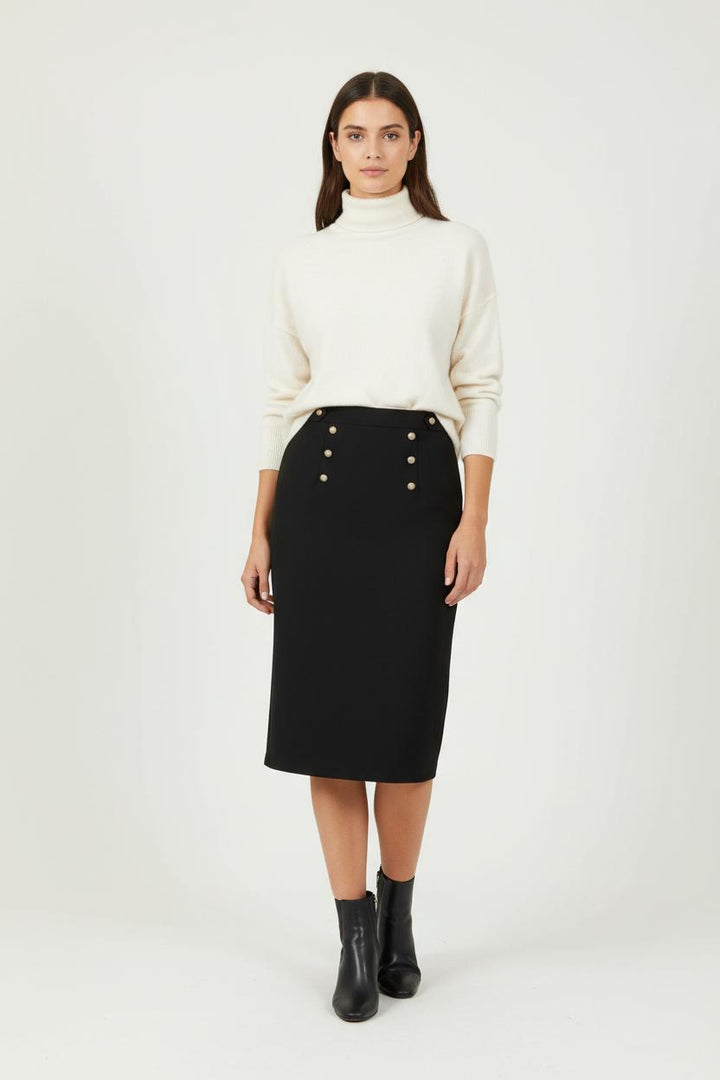 Jupe Crayon Noire - Taille S/36 de la marque Grace & Mila | PARAD95216 - Vendu par Paradigme - Image 1
