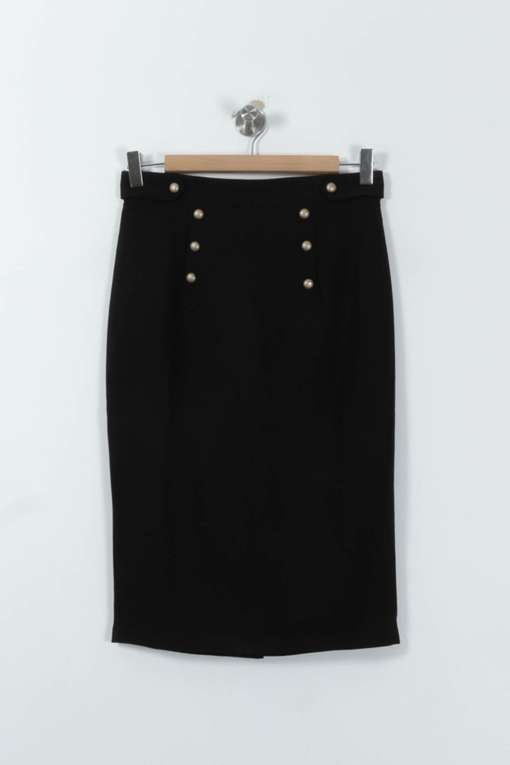 Jupe Crayon Noire - Taille S/36 de la marque Grace & Mila | PARAD95216 - Vendu par Paradigme - Image 2