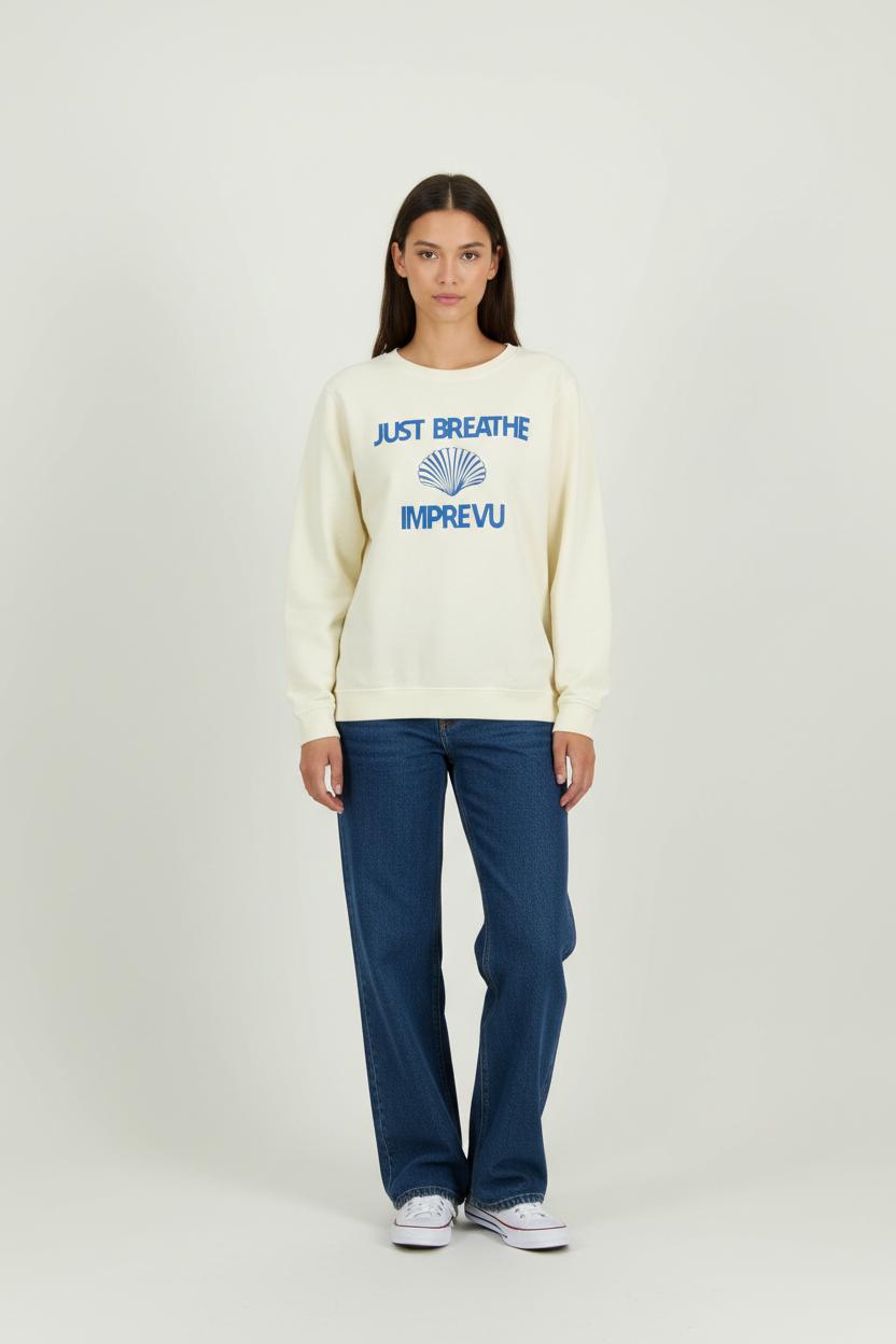Sweat Jaune - Taille M/38 de la marque Imprevu | PARAD95230 - Vendu par Paradigme - Image 1