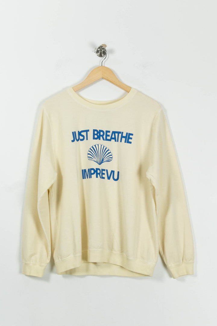 Sweat Jaune - Taille M/38 de la marque Imprevu | PARAD95230 - Vendu par Paradigme - Image 2