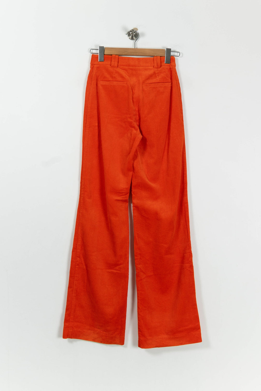 Pantalon Large Orange - Taille XS/34 de la marque Sézane | PARAD95233 - Vendu par Paradigme - Image 4