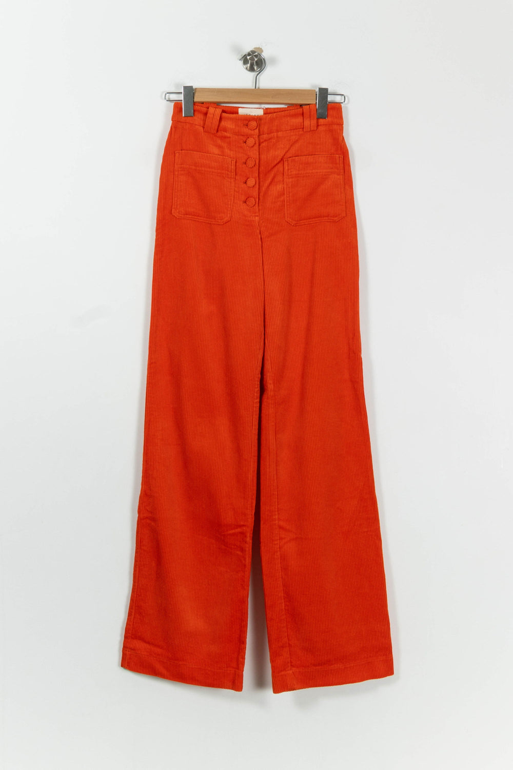 Pantalon Large Orange - Taille XS/34 de la marque Sézane | PARAD95233 - Vendu par Paradigme - Image 2
