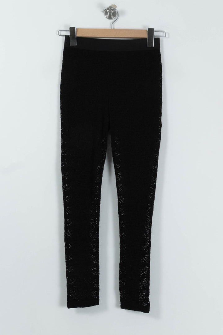 Legging Noir - Taille XS/34 de la marque Maje | PARAD95242 - Vendu par Paradigme - Image 2