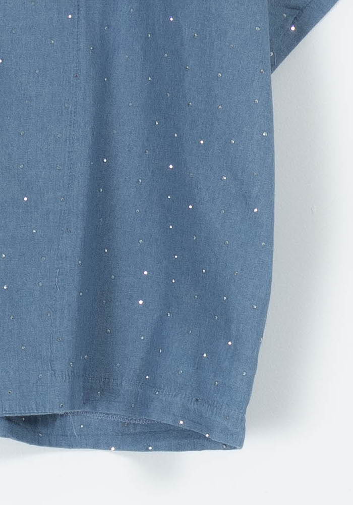 Chemisette Bleue - Taille S/36 de la marque Imprevu | PARAD95248 - Vendu par Paradigme - Image 3