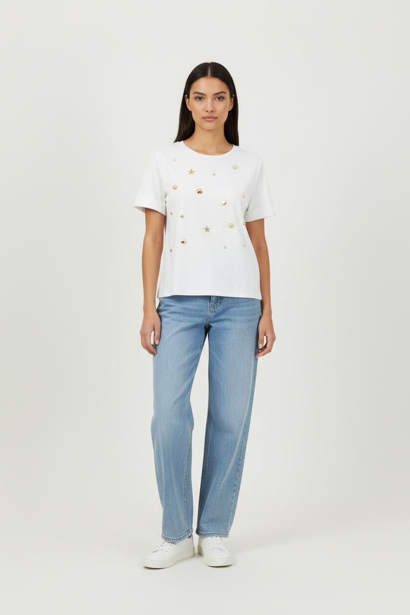 T-shirt Blanc - Taille S/36 de la marque Weill | PARAD95249 - Vendu par Paradigme - Image 1