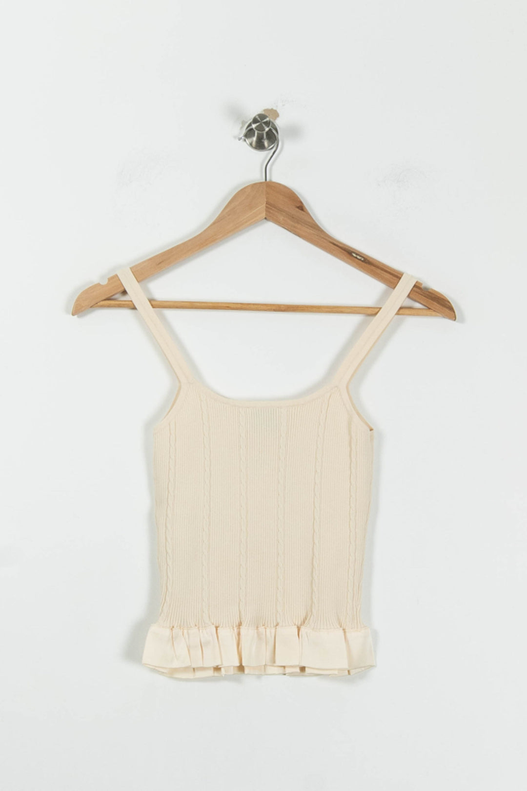 Débardeur Beige - Taille S/36 de la marque Claudie Pierlot | PARAD95256 - Vendu par Paradigme - Image 4