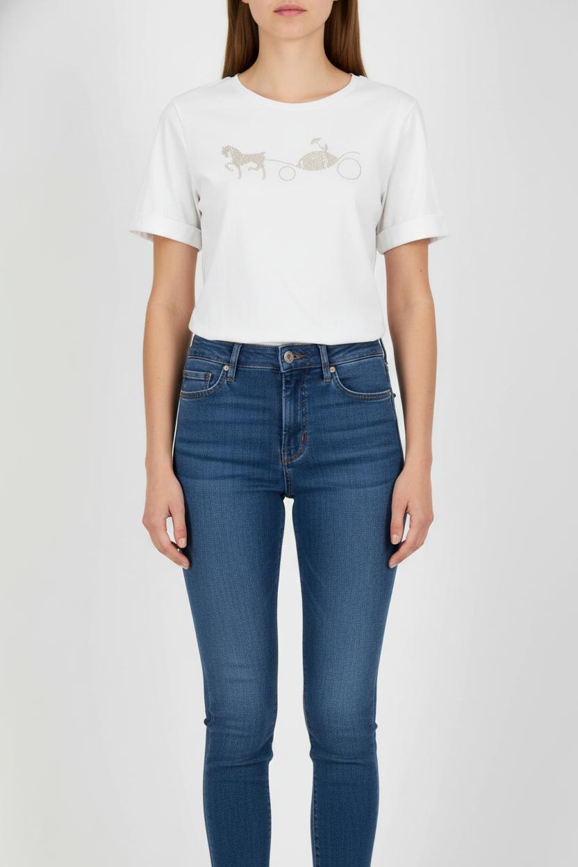 T-shirt Blanc - Taille S/36 de la marque Weill | PARAD95261 - Vendu par Paradigme - Image 1