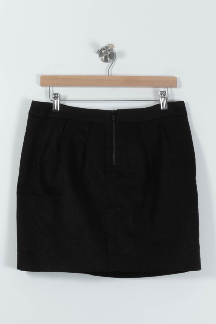 Jupe Courte Noire - Taille XL/42 de la marque Comptoir des Cotonniers | PARAD95282 - Vendu par Paradigme - Image 4