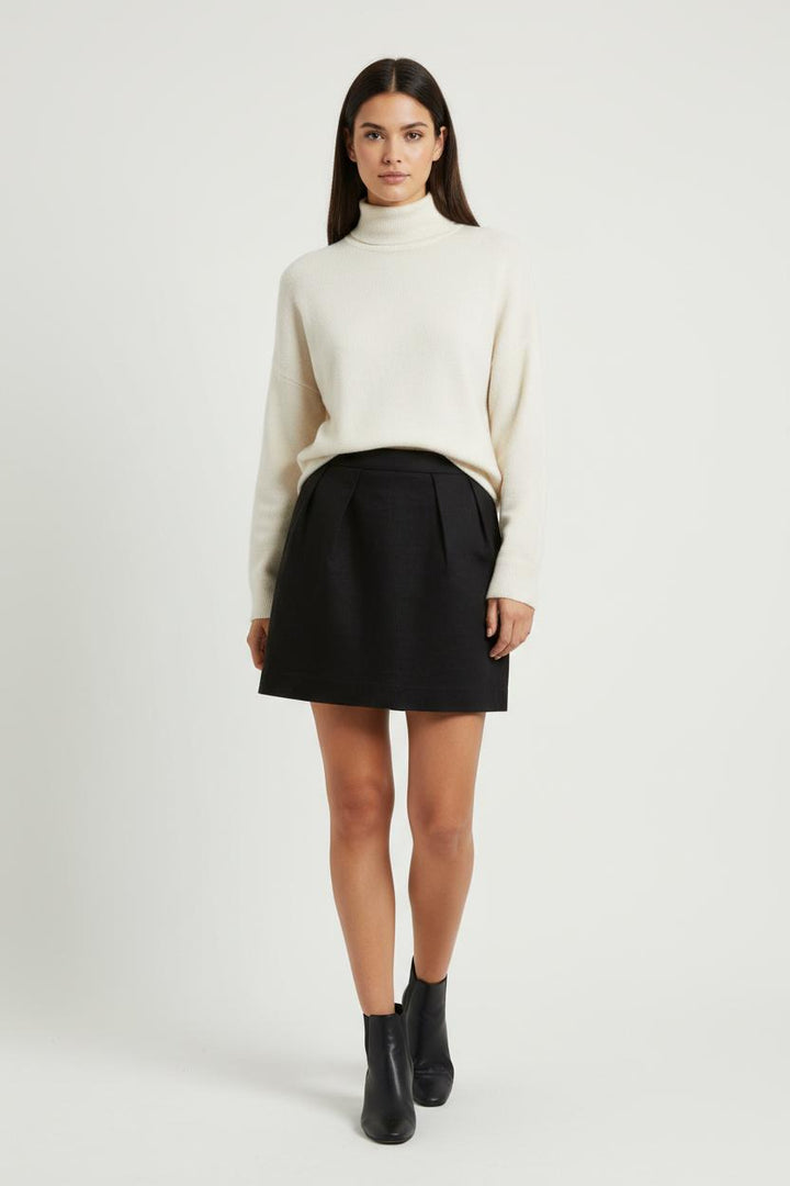 Jupe Courte Noire - Taille XL/42 de la marque Comptoir des Cotonniers | PARAD95282 - Vendu par Paradigme - Image 1