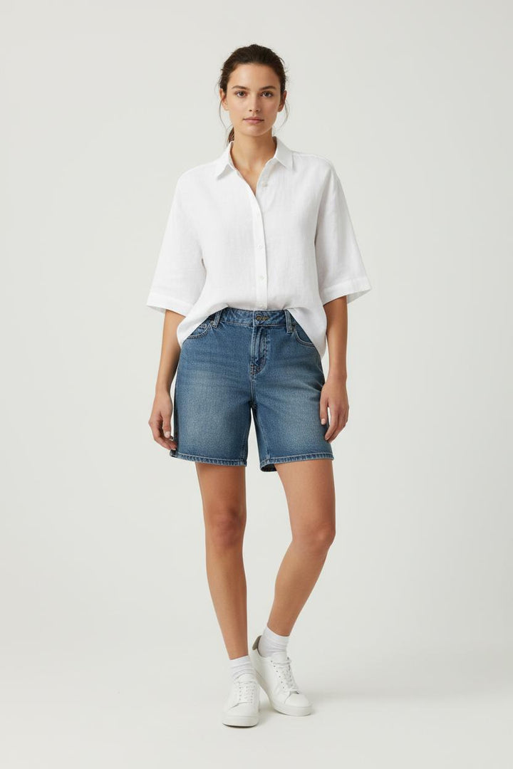 Short en Jean Bleu - Taille S/36 de la marque Comptoir des Cotonniers | PARAD95298 - Vendu par Paradigme - Image 1