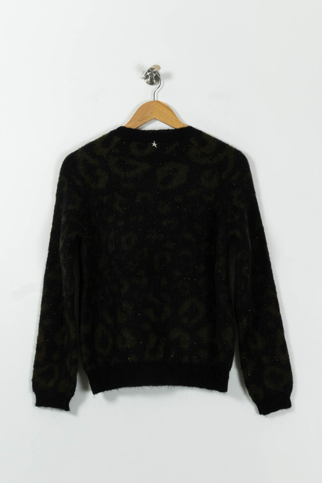 Pull Noir et Vert - Taille XS/34 de la marque Sud express | PARAD95300 - Vendu par Paradigme - Image 4