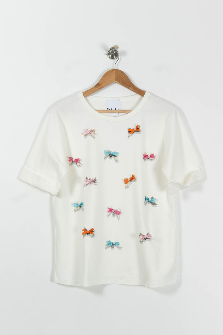 T-shirt Blanc - Taille S/36 de la marque Weill | PARAD95314 - Vendu par Paradigme - Image 2