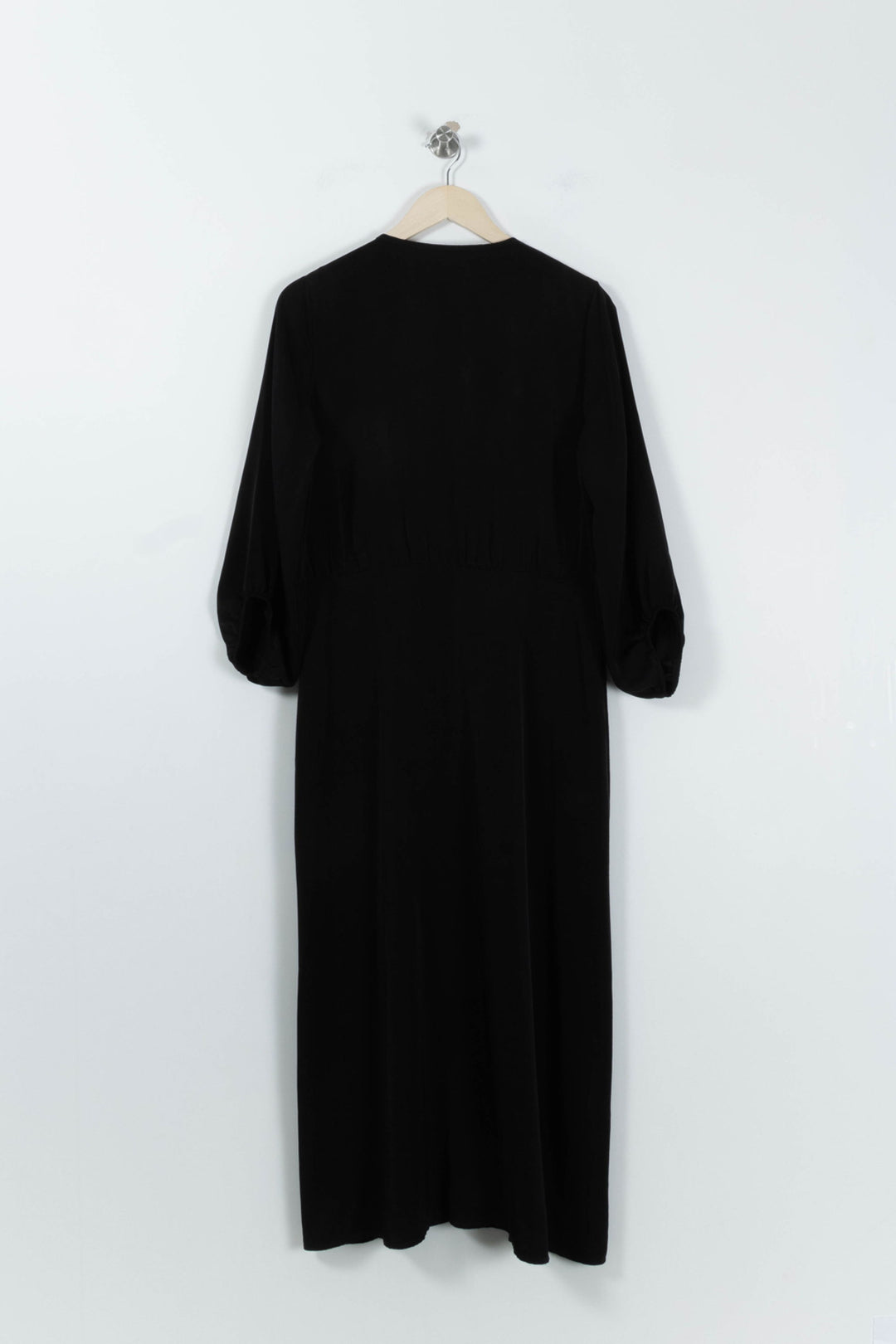 Robe Longue Noire - Taille M/38 de la marque La Fée Maraboutée | PARAD95323 - Vendu par Paradigme - Image 4