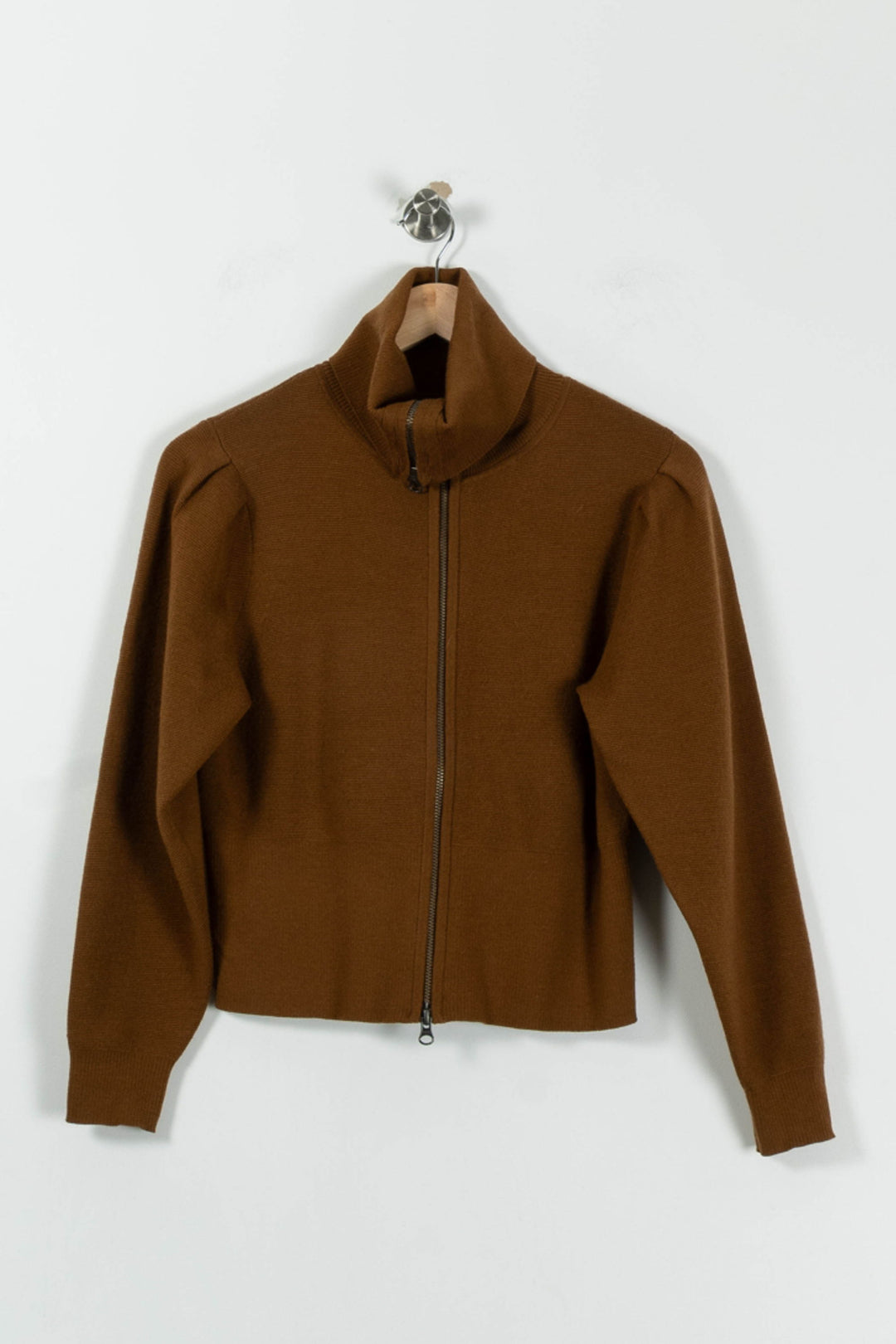 Gilet Marron - Taille XS/34 de la marque Comptoir des Cotonniers | PARAD95336 - Vendu par Paradigme - Image 2