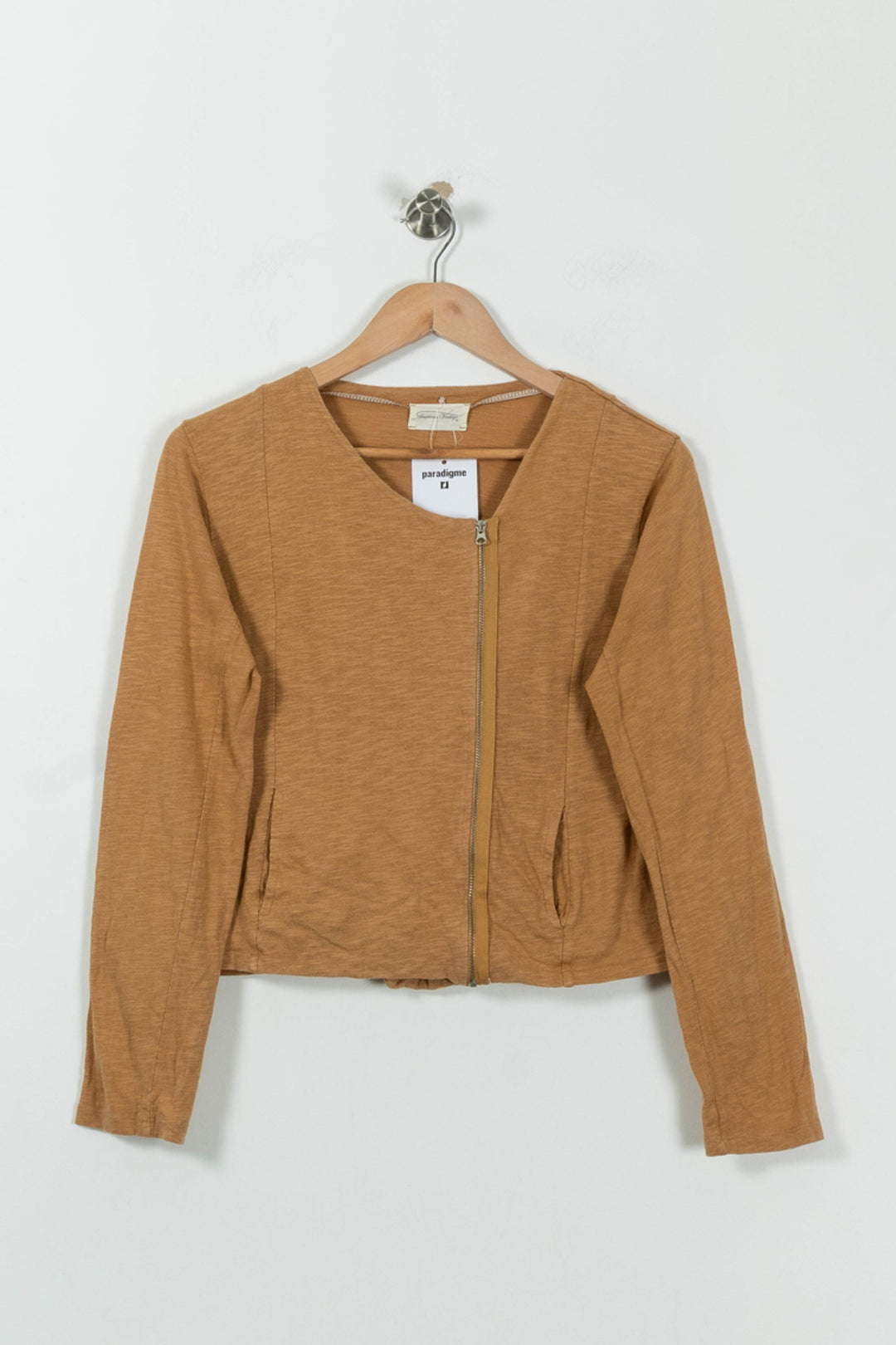 Blouson Orange - Taille S/36 de la marque American Vintage | PARAD95365 - Vendu par Paradigme - Image 2