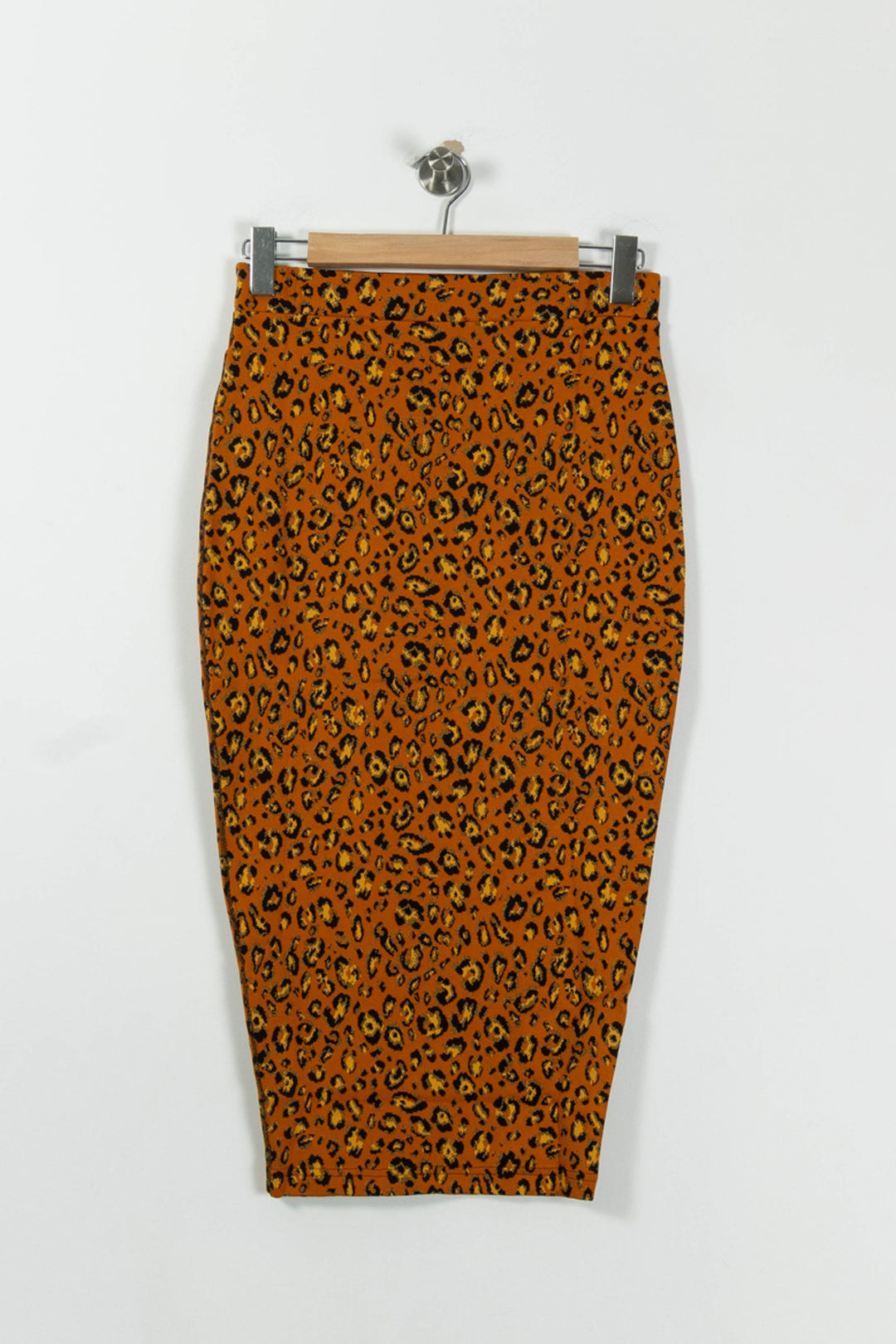 Jupe Crayon Orange et Noire - Taille M/38 de la marque Heimstone | PARAD95371 - Vendu par Paradigme - Image 4