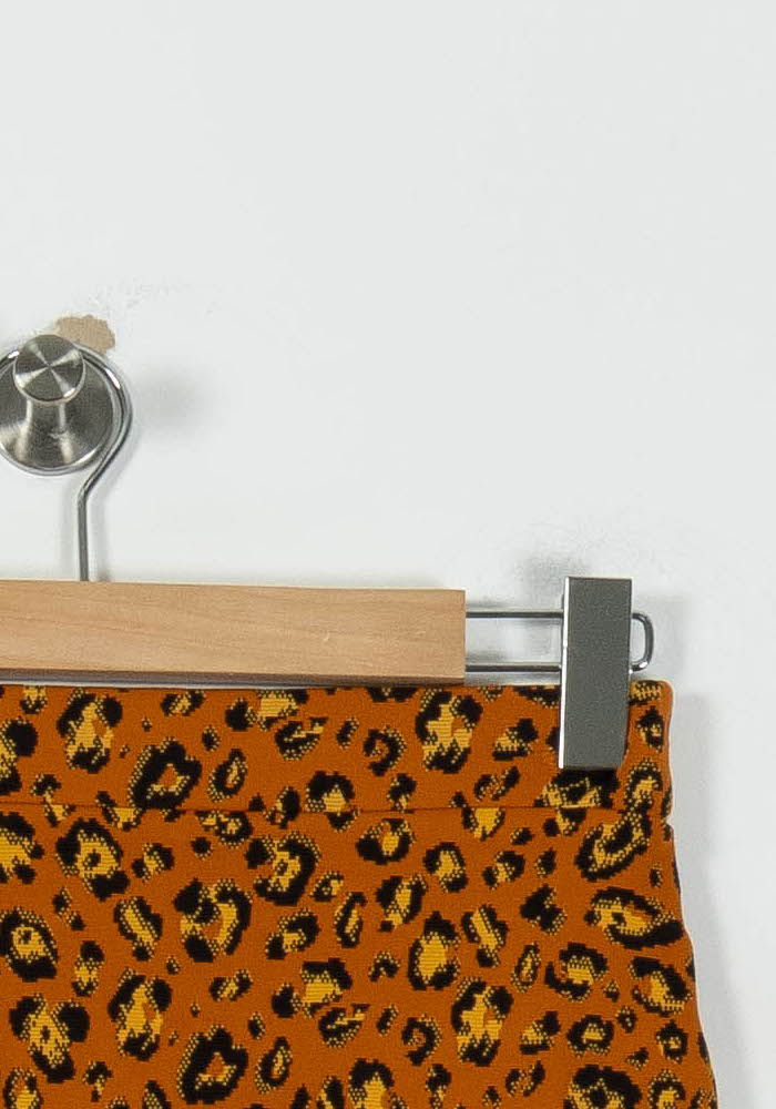 Jupe Crayon Orange et Noire - Taille M/38 de la marque Heimstone | PARAD95371 - Vendu par Paradigme - Image 3