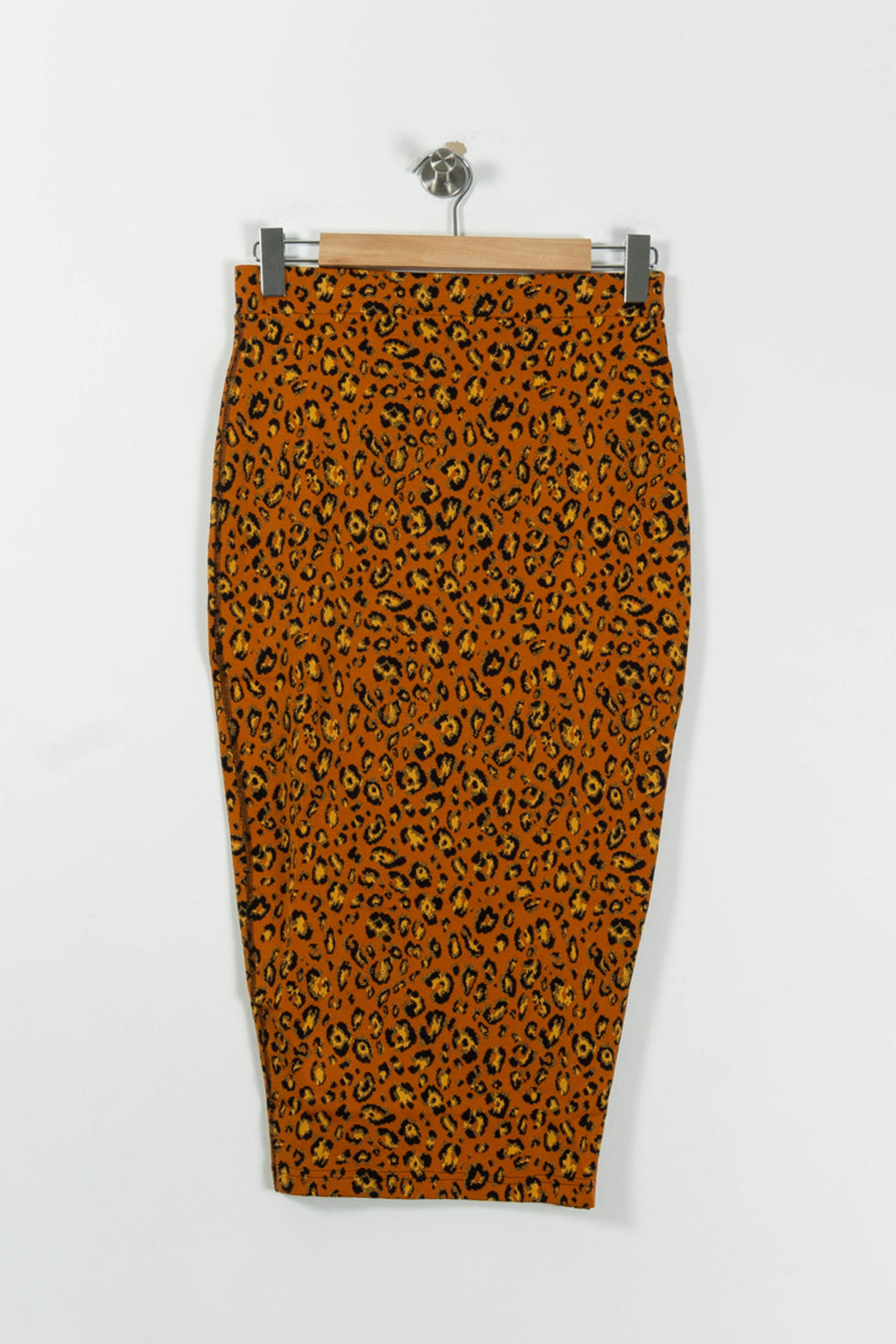 Jupe Crayon Orange et Noire - Taille M/38 de la marque Heimstone | PARAD95371 - Vendu par Paradigme - Image 2