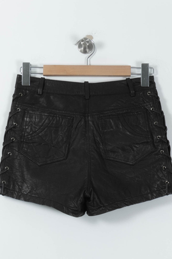 Short Noir - Taille S/36 de la marque Maje | PARAD95374 - Vendu par Paradigme - Image 4
